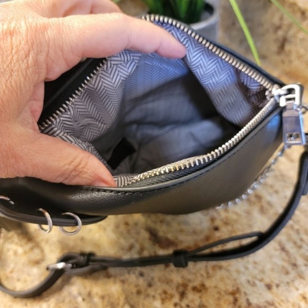 Black elephant crossbody clutch purse Small * - Picture 9 of 16